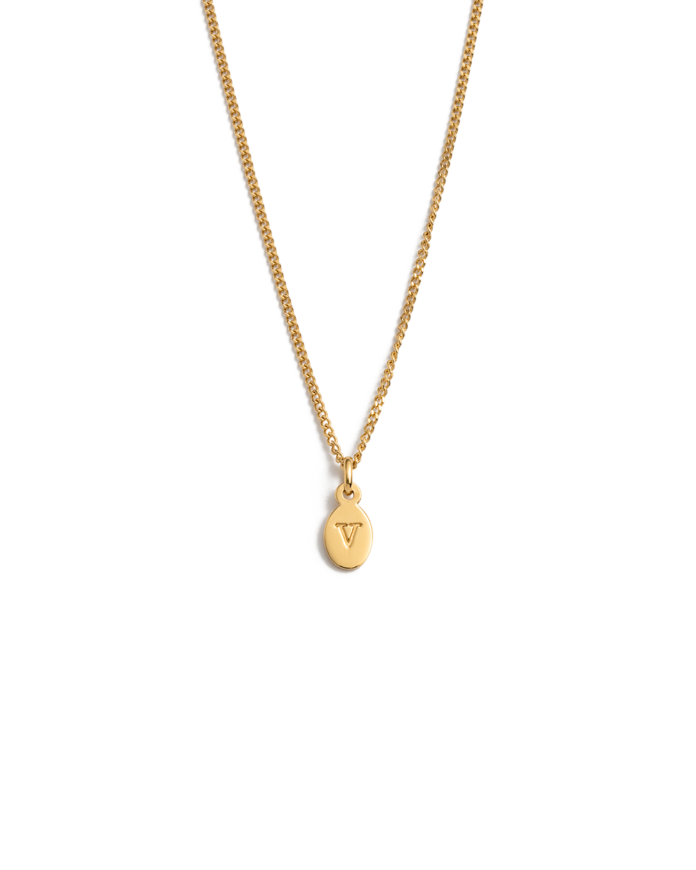 INITIAL NECKLACE A-Z (18K GOLD VERMEIL) IMAGE 27