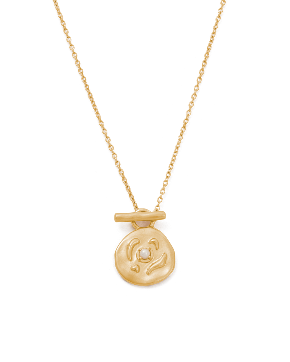 VACANZA COIN NECKLACE (18K GOLD VERMEIL) IMAGE 1