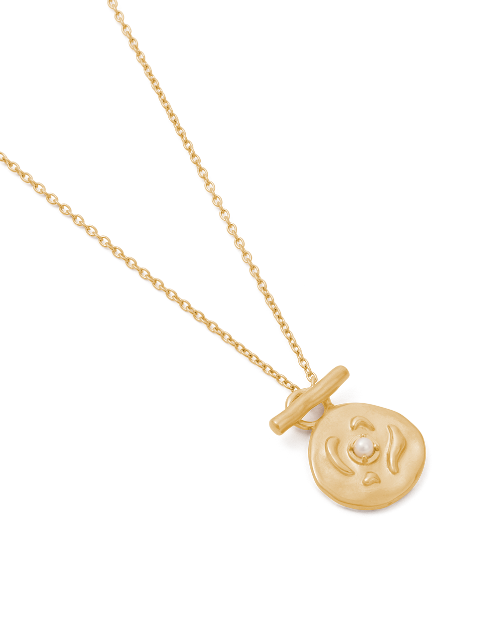 VACANZA COIN NECKLACE (18K GOLD VERMEIL)