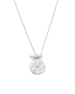 VACANZA COIN NECKLACE (STERLING SILVER)