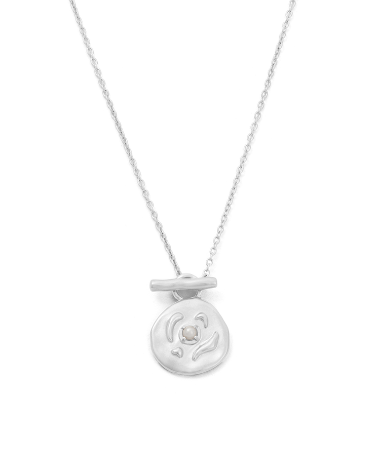 VACANZA COIN NECKLACE (STERLING SILVER)