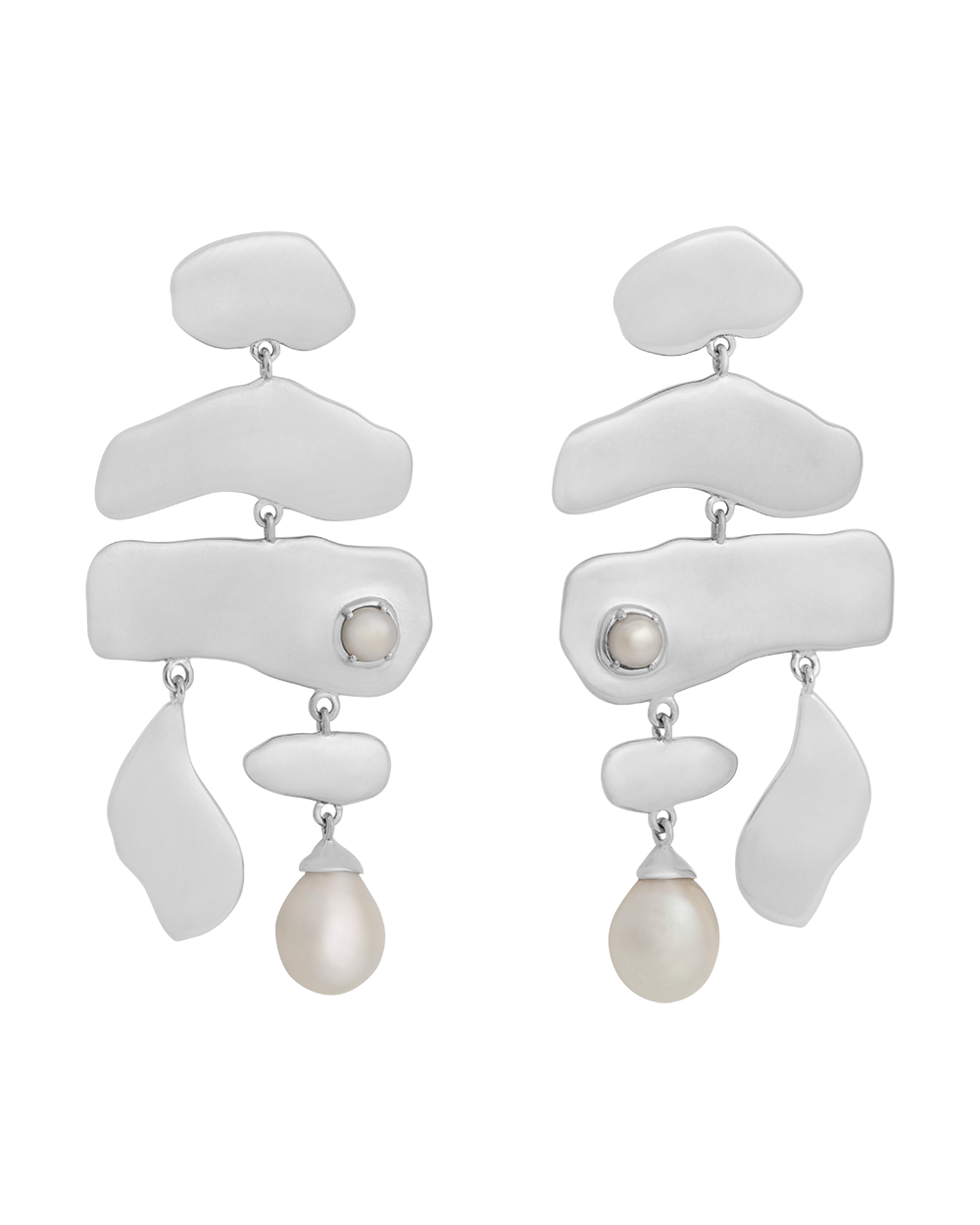 VACANZA EARRINGS (STERLING SILVER) IMAGE 1