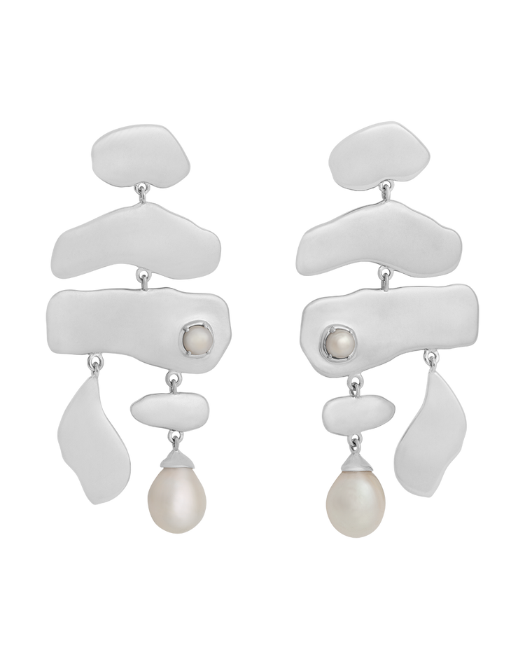 VACANZA EARRINGS (STERLING SILVER) IMAGE 1