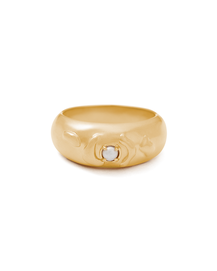 VACANZA RING (18K GOLD PLATED) IMAGE 1