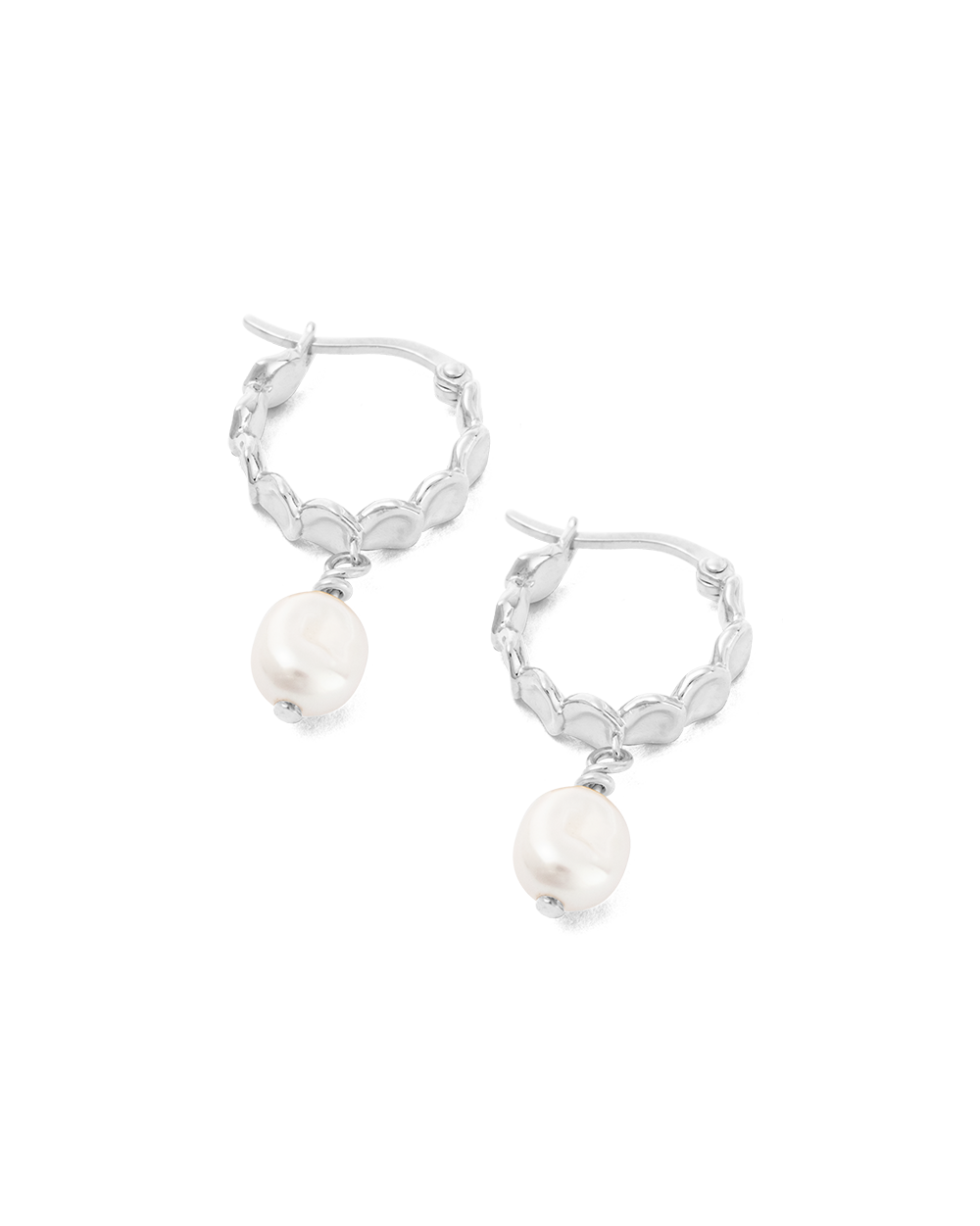 VACATION HOOPS (STERLING SILVER) IMAGE 4