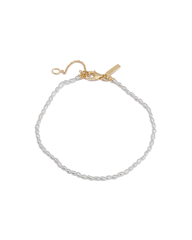 VACATION PEARL BRACELET (18K GOLD PLATED)