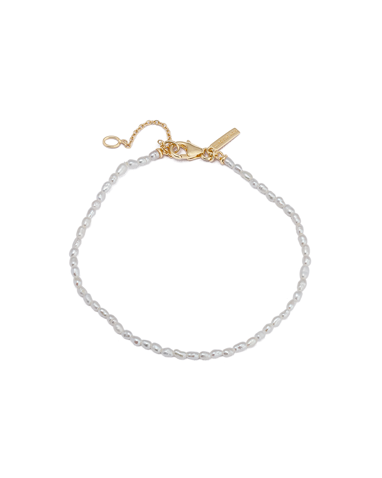 VACATION PEARL BRACELET (18K GOLD PLATED) IMAGE 1