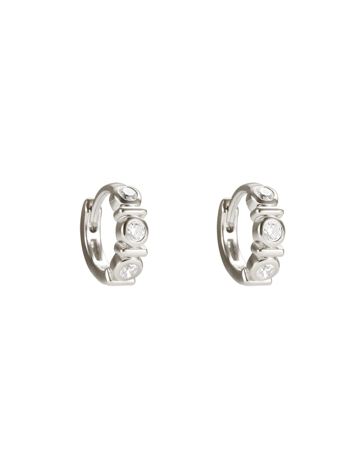 VALE TENNIS HUGGIES (STERLING SILVER)