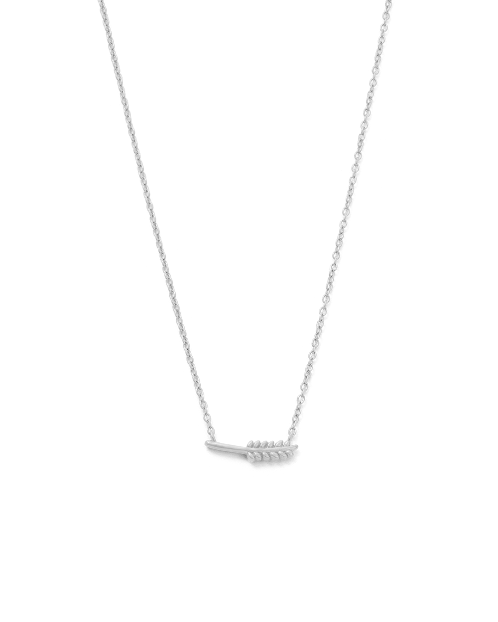 VIRGO STAR SIGN NECKLACE (STERLING SILVER) IMAGE 1