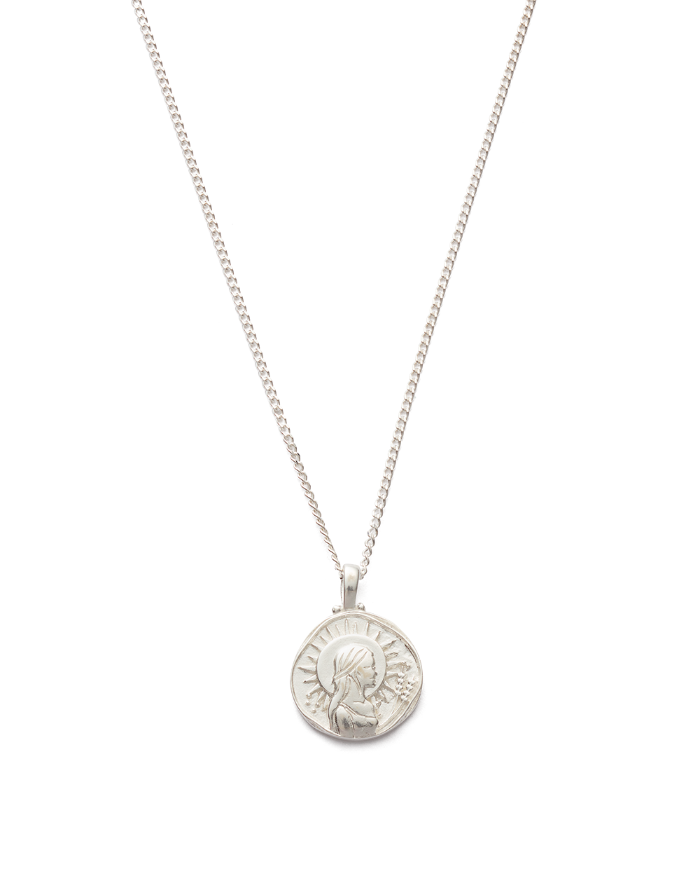 VIRGO ZODIAC NECKLACE (STERLING SILVER) IMAGE 1