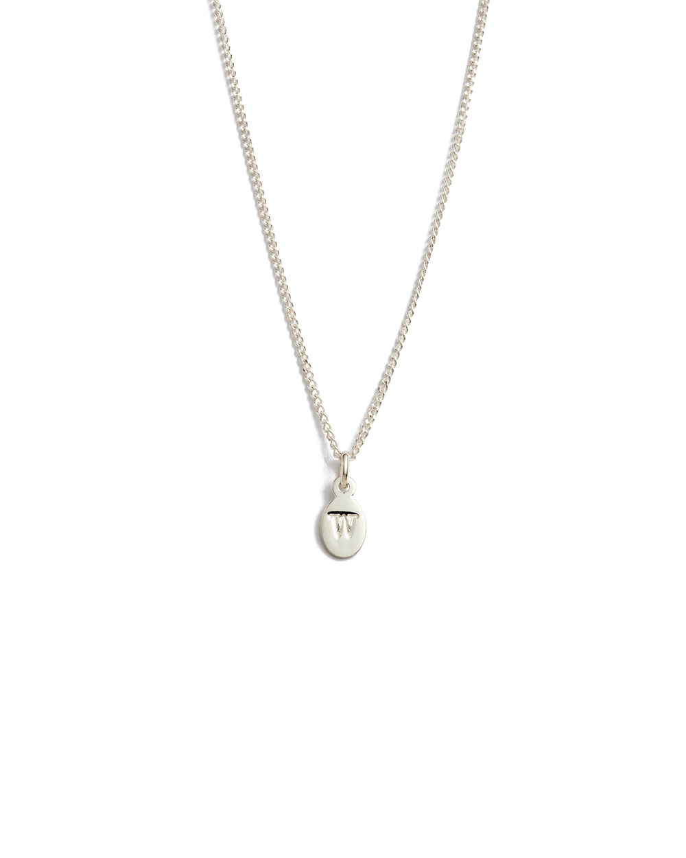 INITIAL NECKLACE A-Z (STERLING SILVER) IMAGE 28
