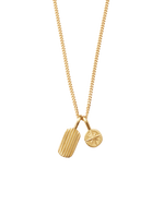 WANDER CLUSTER NECKLACE (18K GOLD VERMEIL)