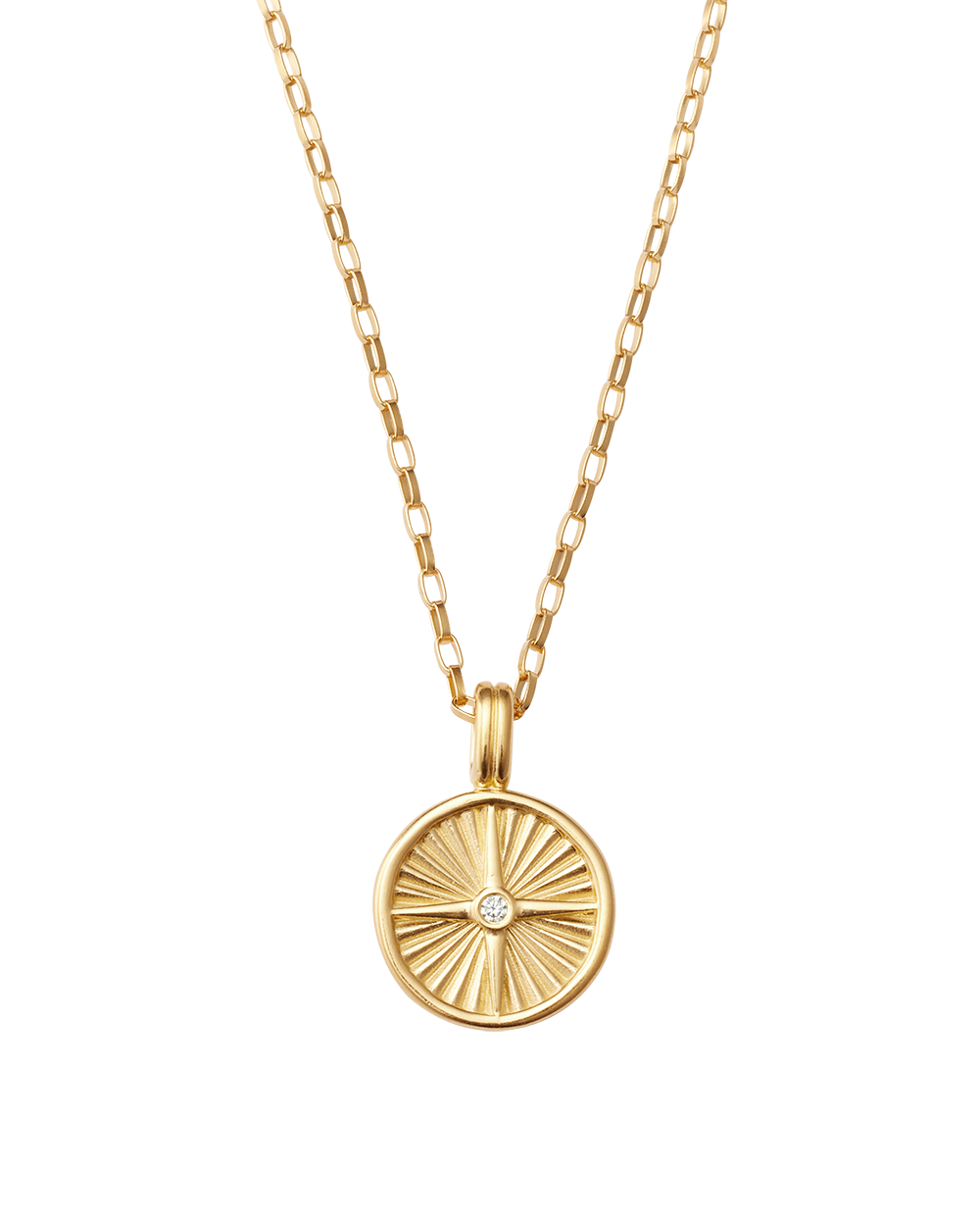 WANDER COIN NECKLACE (18K GOLD VERMEIL) IMAGE 1