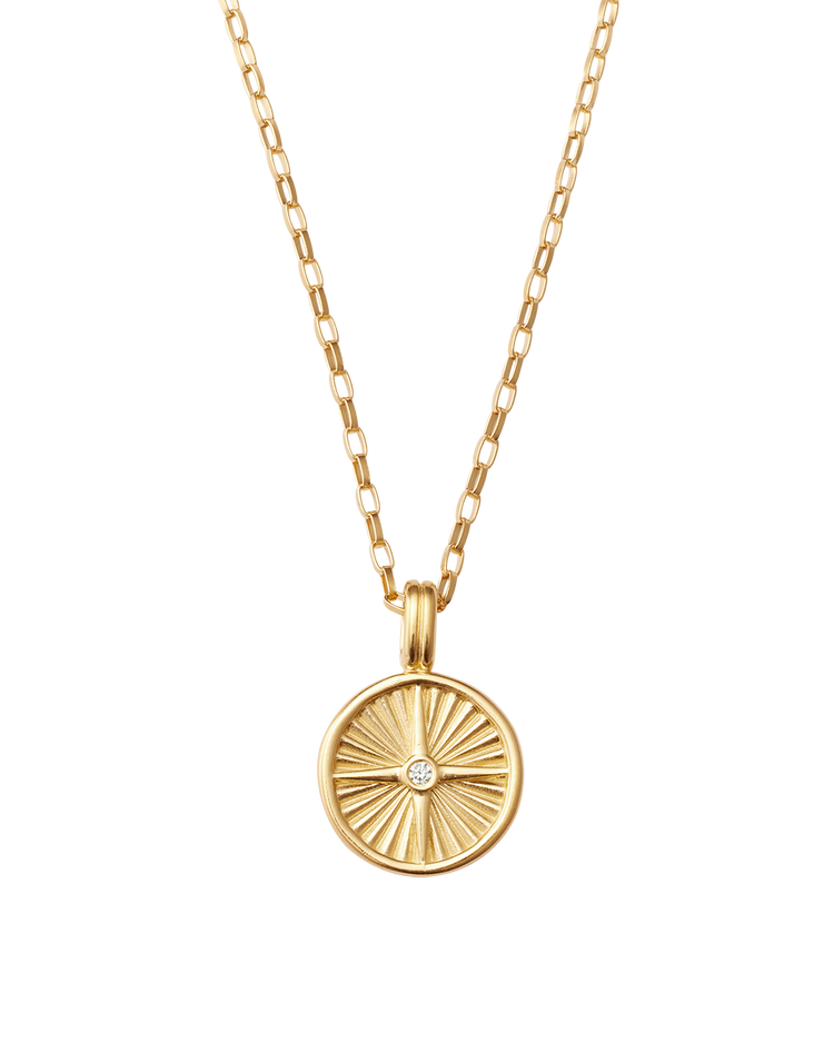 WANDER COIN NECKLACE (18K GOLD VERMEIL) IMAGE 1
