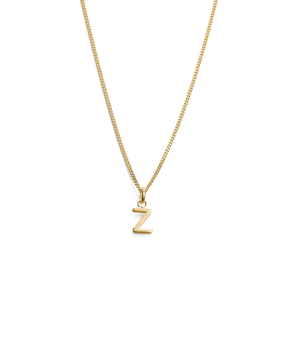 OUTLINE INITIAL NECKLACE A-Z (18K GOLD VERMEIL) IMAGE 31